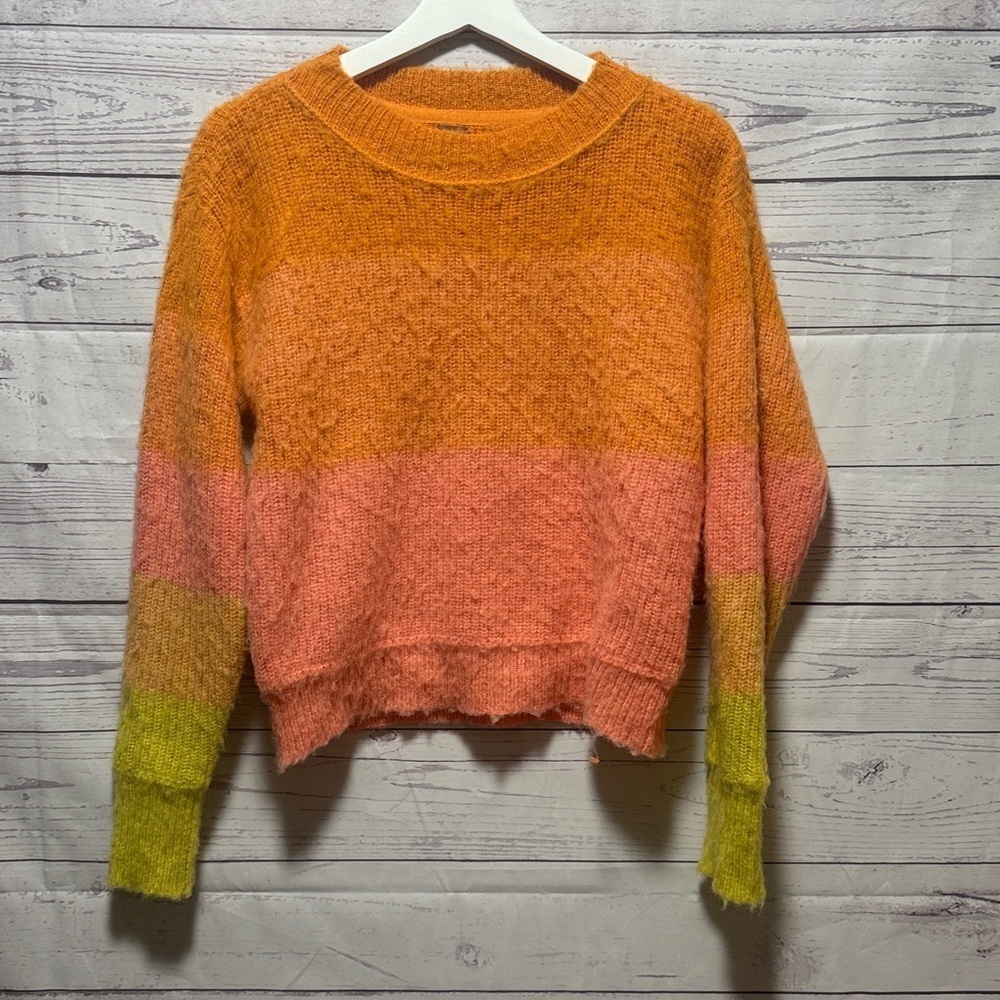 Free People Fuzzy Sweater